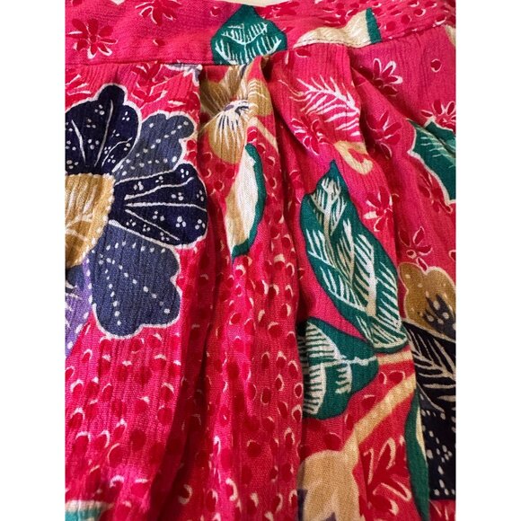 VTG Y2k Jaclyn Smith Cottagcore Floral Midi Maxi Rayon Skirt Sz Med Boho Hippie - Picture 9 of 15